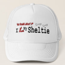 Shetland Sheepdog (I Love) Hat