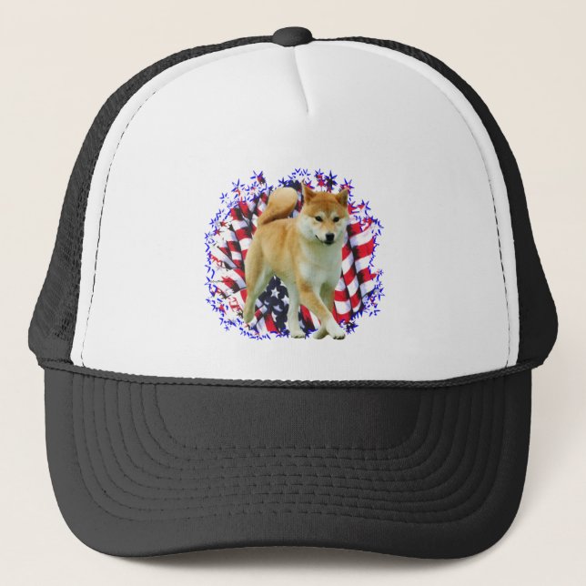 Boné Shiba Inu Patriot (Frente)