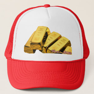 Boné Shreem Brzee Money Mantra Gold Bars Cap Tem touca