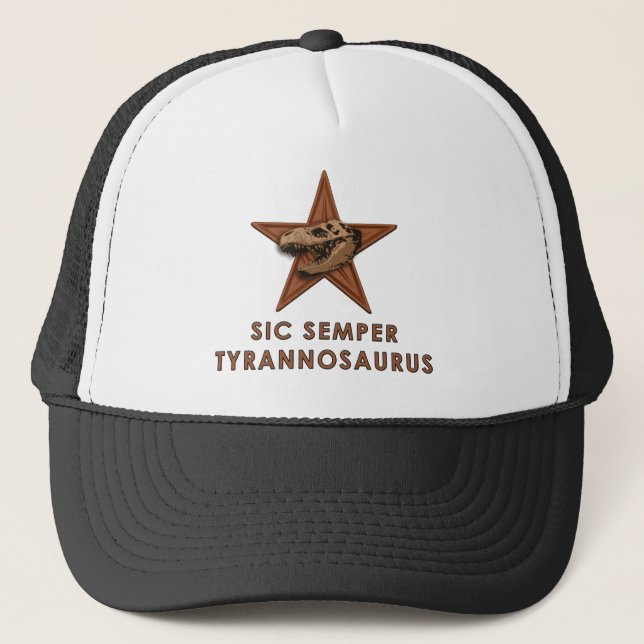 BONÉ SIC SEMPER TYRANNOSAURUS (Frente)
