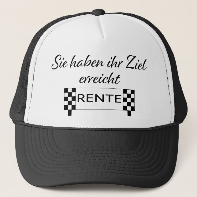 Boné Sie haben ihren Ziel erreicht Rente (Frente)