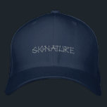 Boné Signature Custom Printed Wool-Hat Classic Navy<br><div class="desc">The ‘Signature’ Printed Navy Flexfit Wool Cap adds a distinctive personal mark that feels stylish and intentional. Its structured wool blend keeps the cap looking sharp while giving you a comfortable, secure fit. This hat is perfect for anyone who wants a refined accessory that speaks for them without saying a...</div>