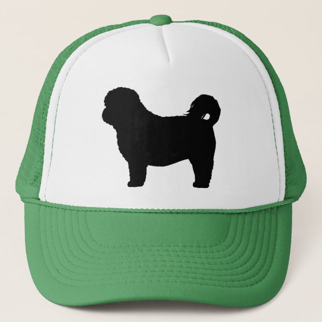 Boné Silhueta de Cachorro Shih Tzu (Frente)