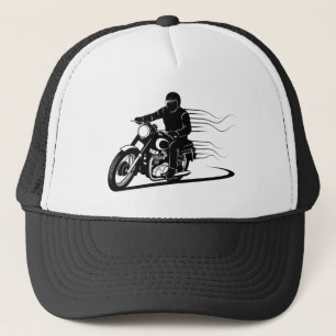 Boné Silhueta de Motociclista – Velocidade, Liberdade &