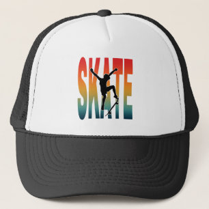 Boné Silhueta de Skate Skateboarding