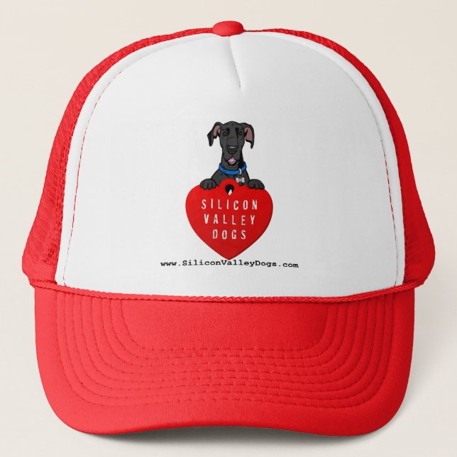 Boné Silicon Valley Dogs Trucker Hat (Frente)