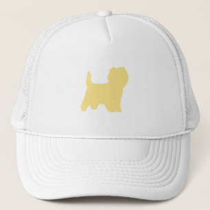 Boné silo creme do Cairn terrier