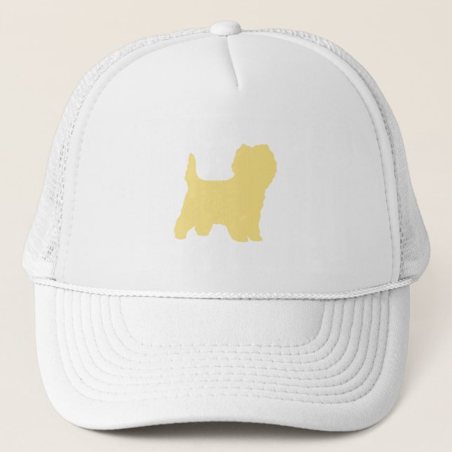 Boné silo creme do Cairn terrier (Frente)