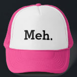 Boné Sim. chapéu de camionista meme com citação apatia<br><div class="desc">Sim. o chapéu do camionista. Engraçado apatia,  citação.
Aparência humorística/expressão de indiferença. Ideia de presente para homens e mulheres. Atitude indiferente / não me importo com piadas. Humor de escritório hilário para geek colega,  amigo,  família etc. design de tipografia. Legal chapéu de festa.</div>