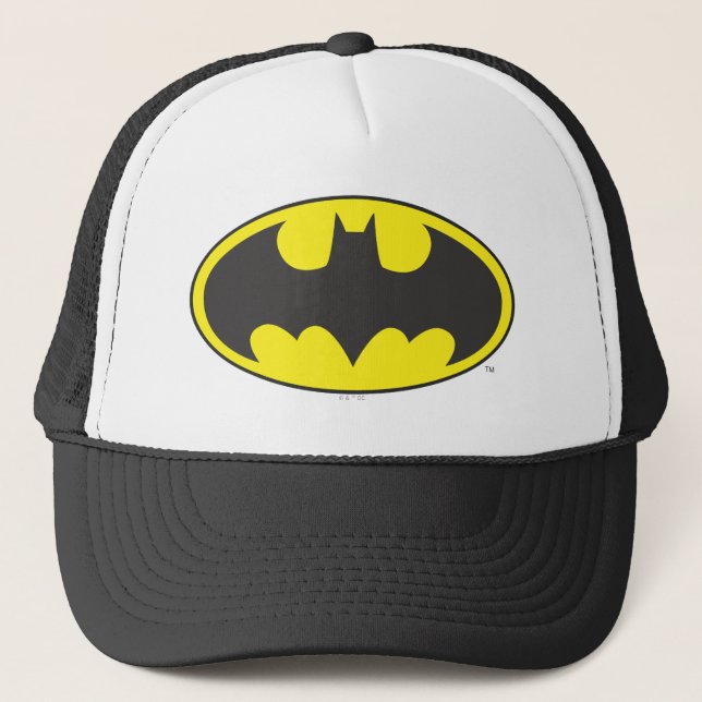 Boné Símbolo Batman | Logotipo Oval Bat (Frente)