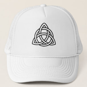 Boné Símbolo Celtic Trinity Knot Triquetra Wicca