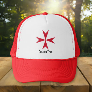 Boné Símbolo da Cruz de Malta