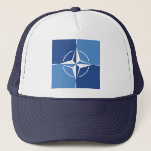Boné Símbolo de bandeira da NATO ONAT Organização do