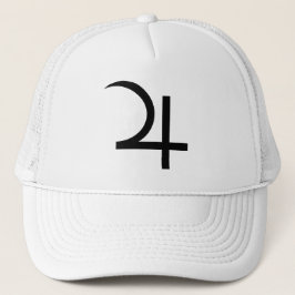 Boné Símbolo de Júpiter planeta (preto)