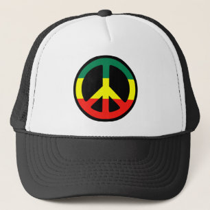 Boné Símbolo de paz rasta