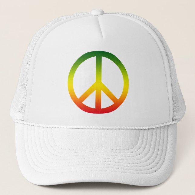 Boné Símbolo de paz Rasta (Frente)