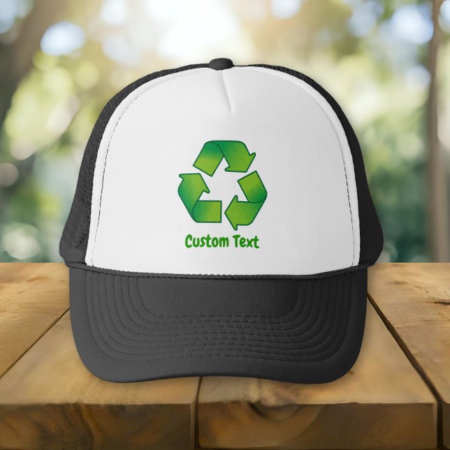 Boné Símbolo de reciclagem (Criador carregado)