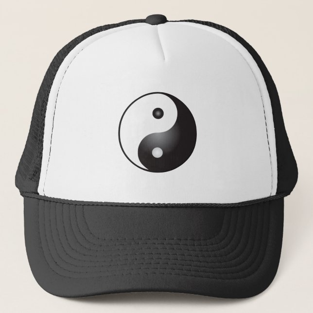 Boné Símbolo de Yin Yang: (Frente)