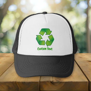 Boné Símbolo do reciclagem