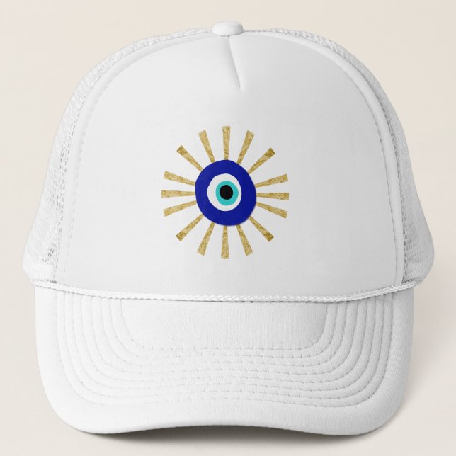 Boné Símbolo Grego mau - Sunrays Trucker Hat (Frente)