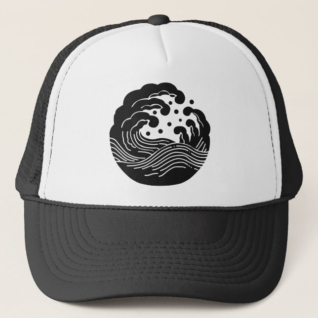 Boné Símbolo KAMON Crest da Família Japonesa (Frente)