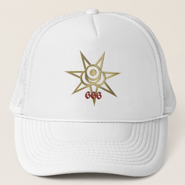Boné Símbolo oculto septagram (Frente)