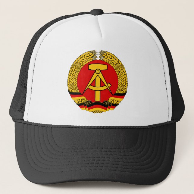 Boné Símbolo oficial da heráldica de East Germany da (Frente)