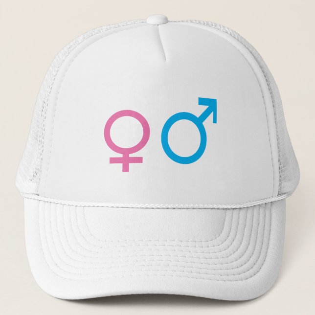Boné Símbolos de masculino e feminino (Frente)