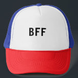Boné Simple minimal BFF best friends family custom name<br><div class="desc">Design</div>