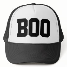 Simples "Boo" Halloween Trucker Hat