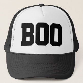 Boné Simples "Boo" Halloween Trucker Hat