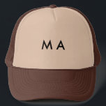 Boné Simples monograma adicione seu nome com letra míni<br><div class="desc">design</div>