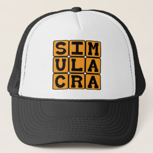 Boné Simulacros, Representação de Algo