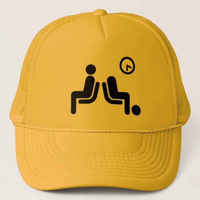 Boné Sinal de espera longo (Frente)