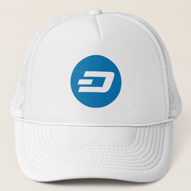 Boné Sinal de Moeda de Criptomoeda Cool Dash (Frente)