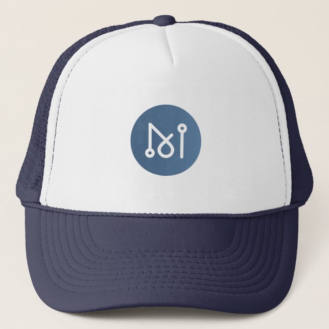Boné Sinal de Moedas de Criptomoeda de Rede da Matriz l (Frente)