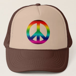 Boné Sinal de Paz Arco-Íris