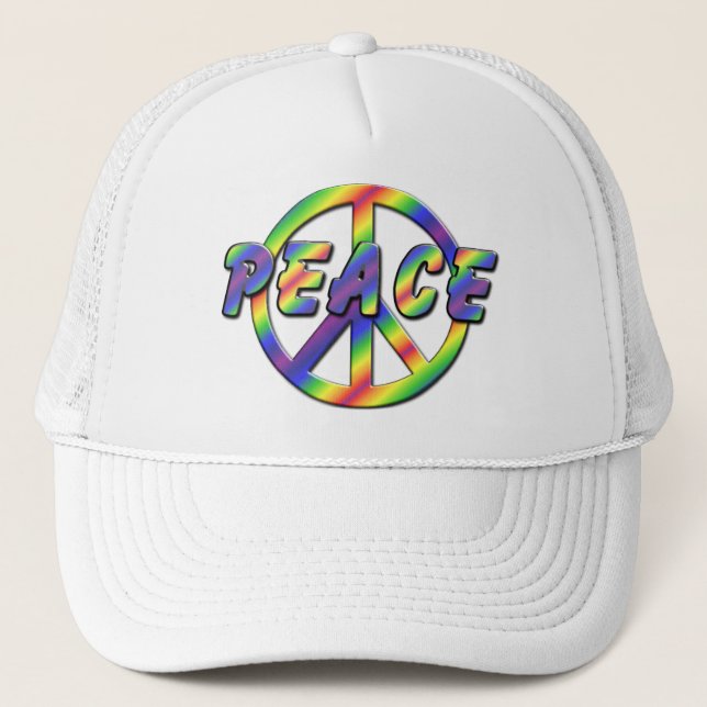Boné Sinal de paz retro (Frente)