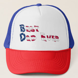 Boné Sinalizador Best Pai Ever USA