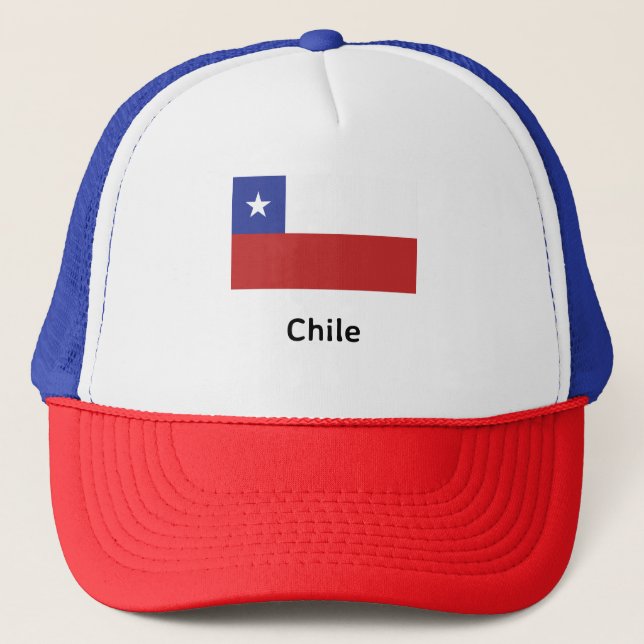 Boné Sinalizador Chile (Frente)