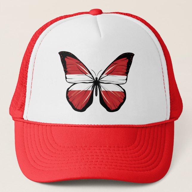 Boné Sinalizador da Borboleta Áustria (Frente)