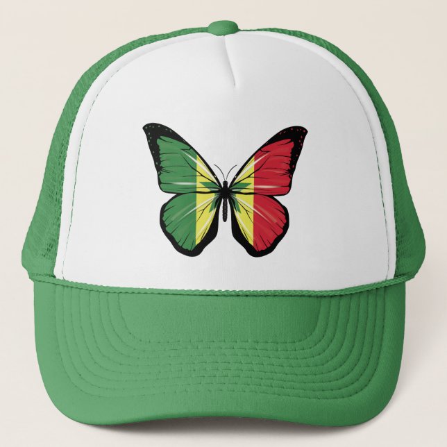 Boné Sinalizador da Borboleta Senegal (Frente)