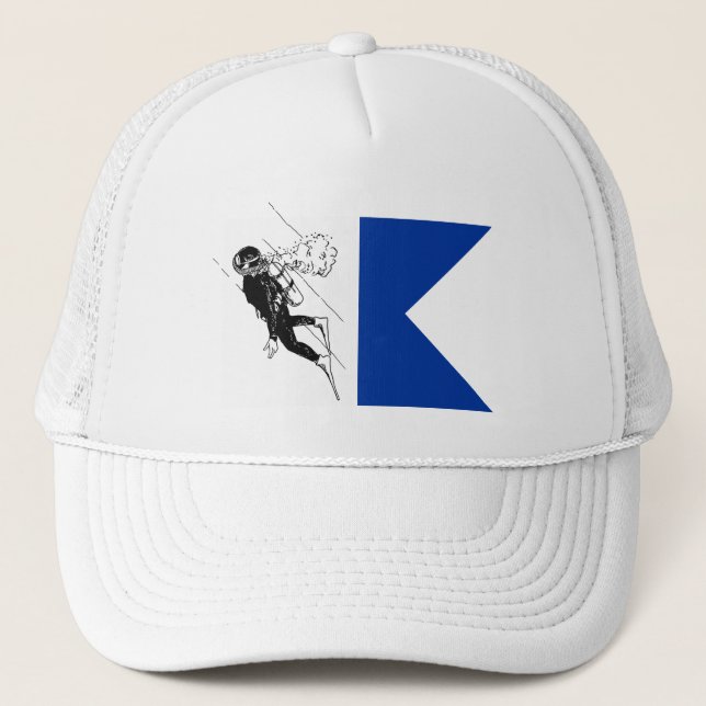 Boné Sinalizador de sinal alfa (Frente)