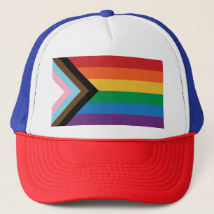 Boné Sinalizador do Orgulho de Progresso - Hat Orgulho 
