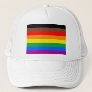 Boné Sinalizador do orgulho LGBTQ (8 listras)