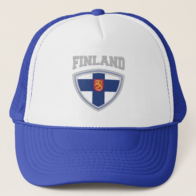 Boné Sinalizador Finlandês Shield & Emblem (Frente)