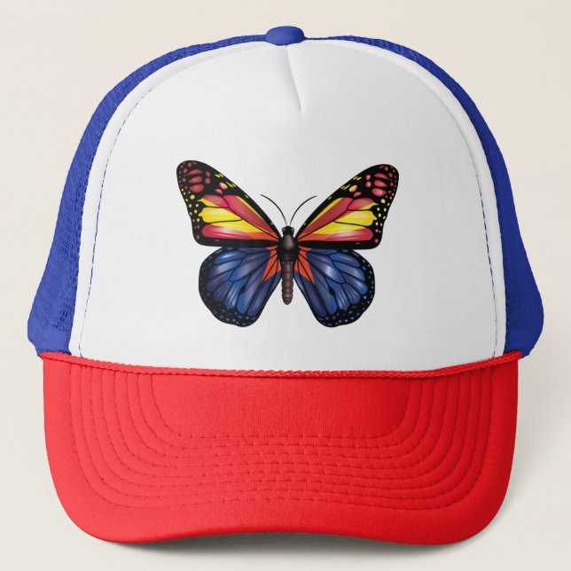 Boné Sinalizador Monarca da Borboleta arizona (Frente)