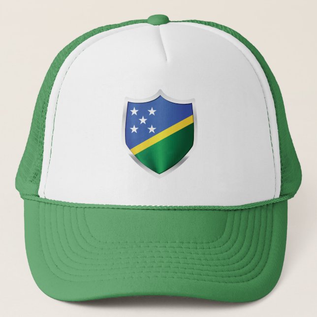 Boné Sinalizador protetor de Prata das Ilhas Salomão (Frente)