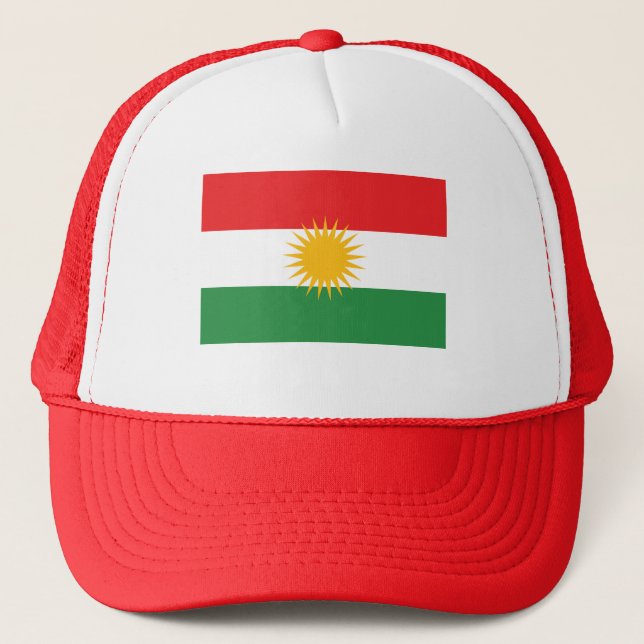 Boné Sinalizador RED Kurdistan (Frente)