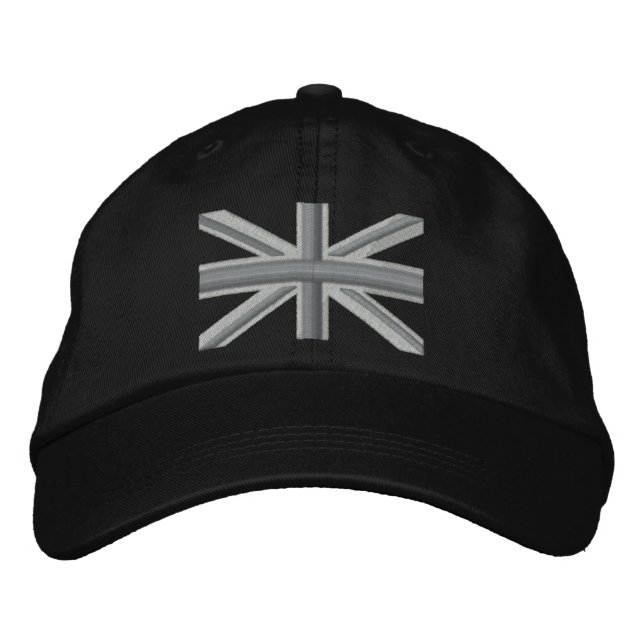 Boné Sindicato de Prata Jack Flag Inglaterra (Frente)